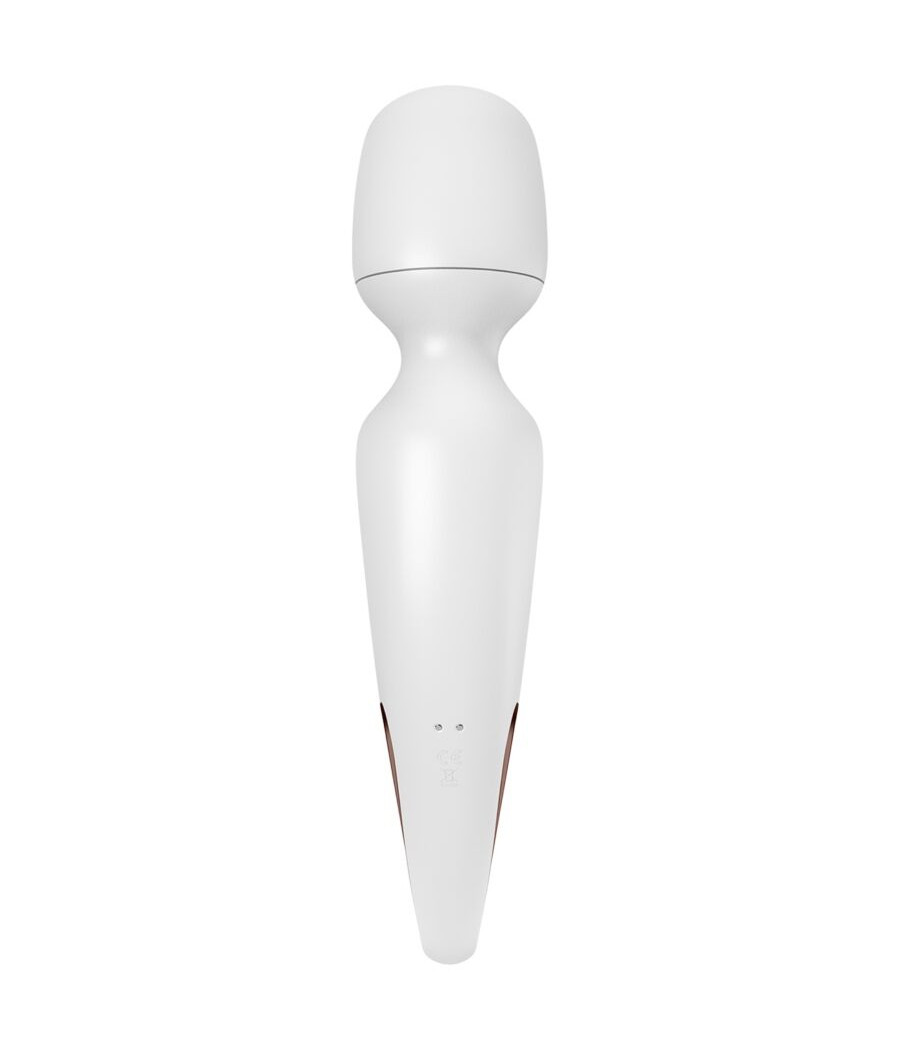 SATISFYER - WAND ERLAND VIBRIERENDES MASSAGER WEISS