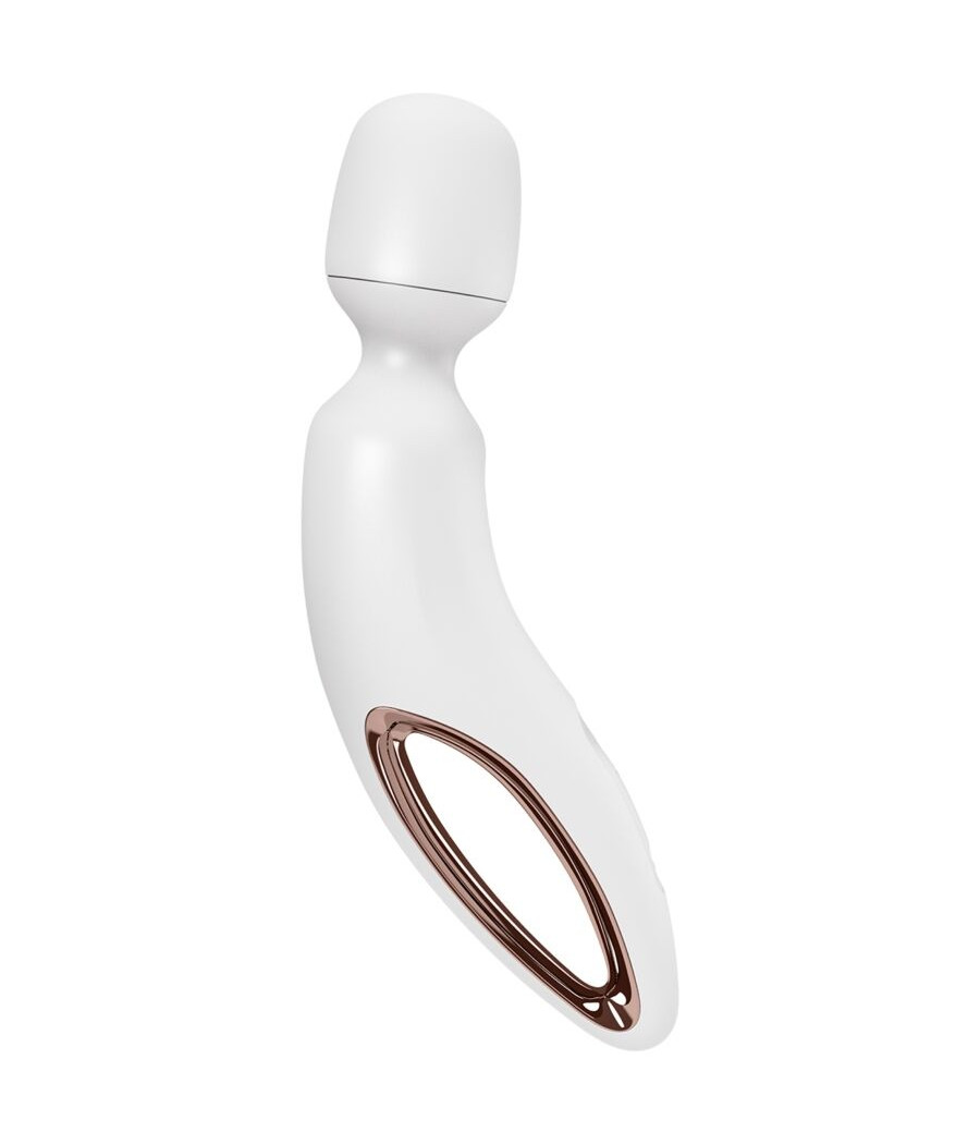 SATISFYER - WAND ERLAND MASSEUR VIBRANT BLANC