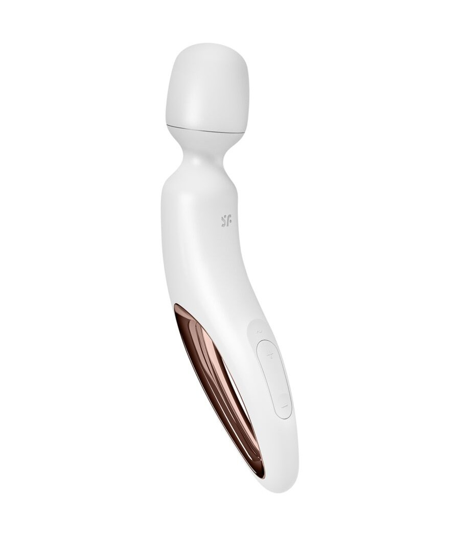 SATISFYER - BACCHETTA ERLAND MASSAGGIATORE VIBRANTE BIANCO