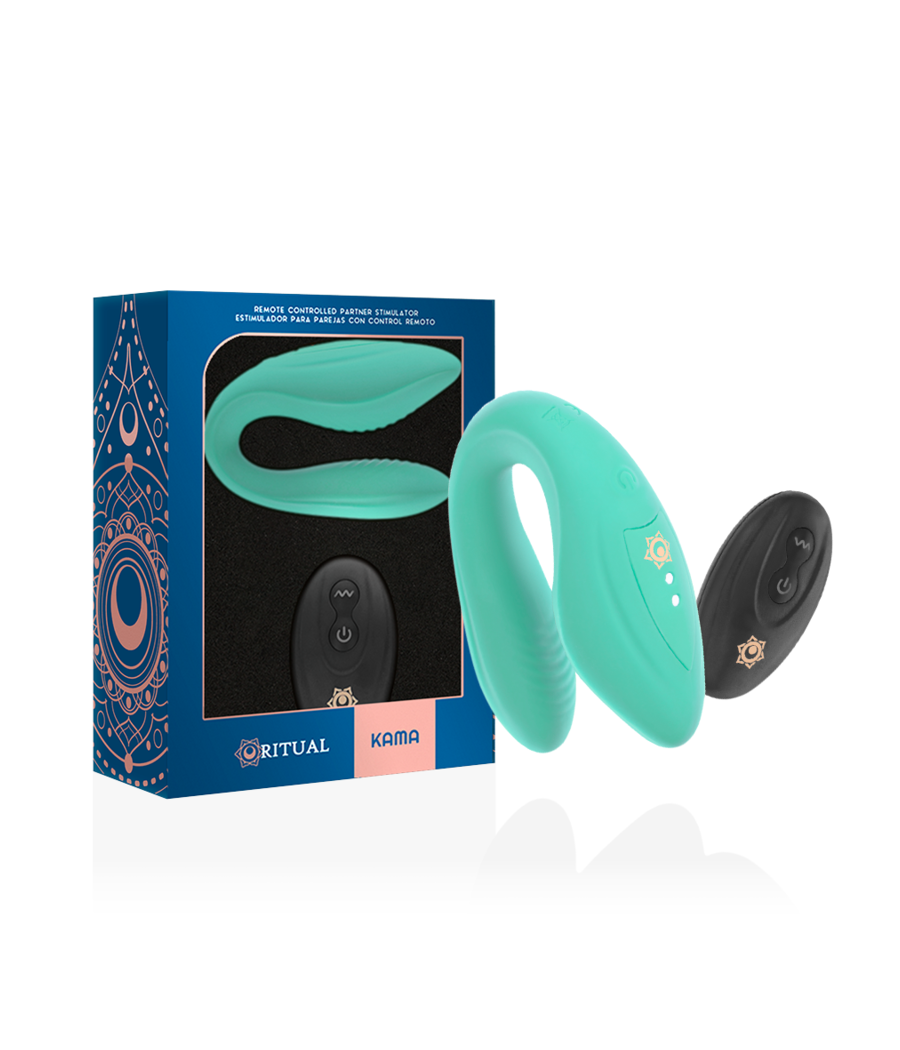 RITHUAL - KAMA REMOTE CONTROL FOR COUPLES AQUA