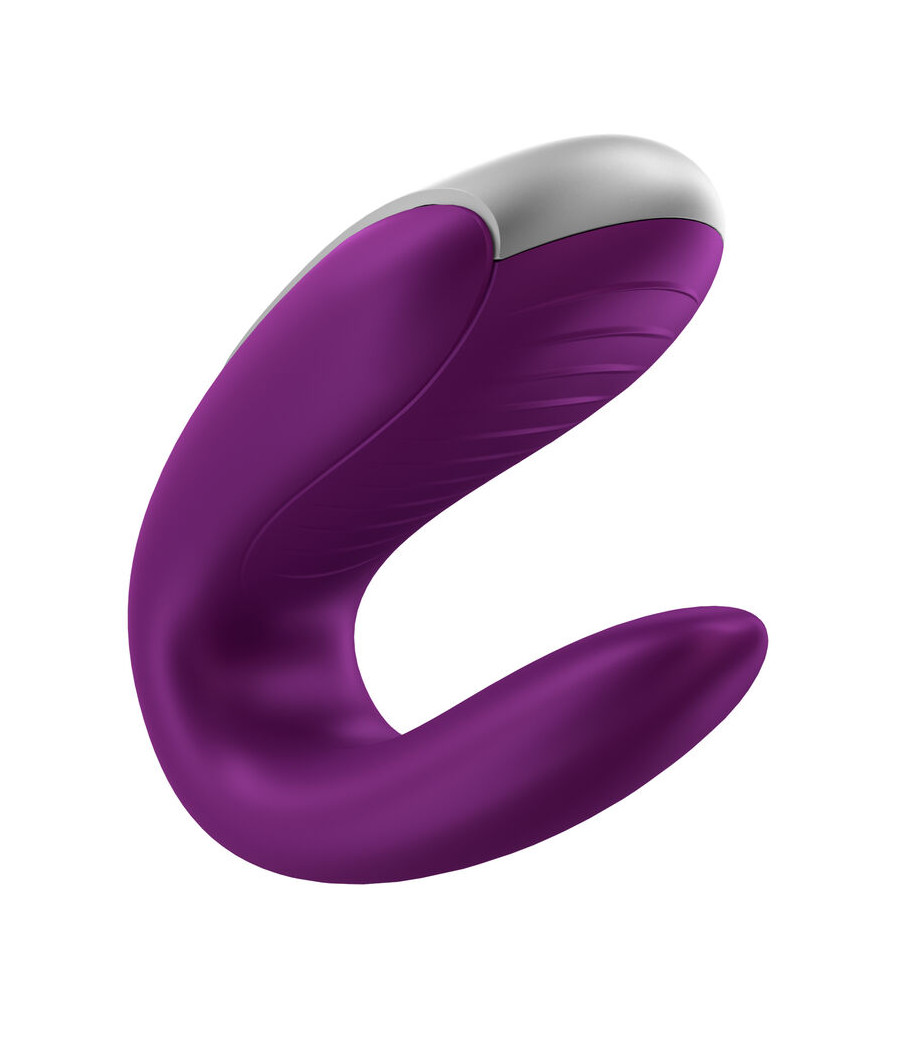 SATISFYER - VIBRATEUR PARTENAIRE DOUBLE FUN VIOLET