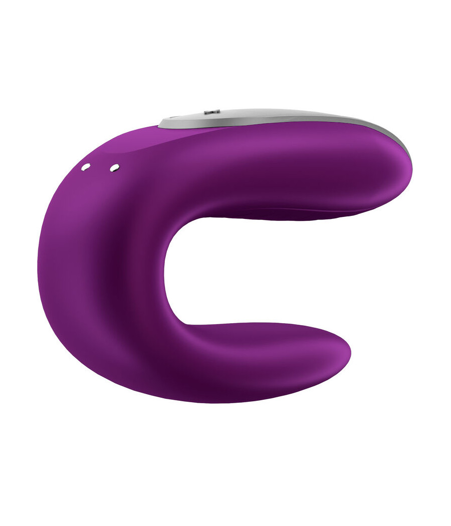SATISFYER - VIBRATORE DOPPIO PARTNER DIVERTENTE VIOLA