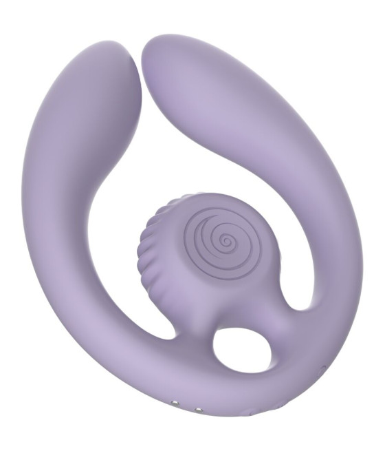 SNAIL VIBE - GIZI DUO COUPLES STIMULATOR REMOTE CONTROL LILAC