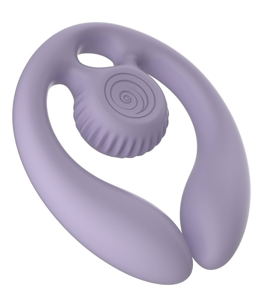 SNAIL VIBE - GIZI DUO PAARSTIMULATOR FERNBEDIENUNG LILA
