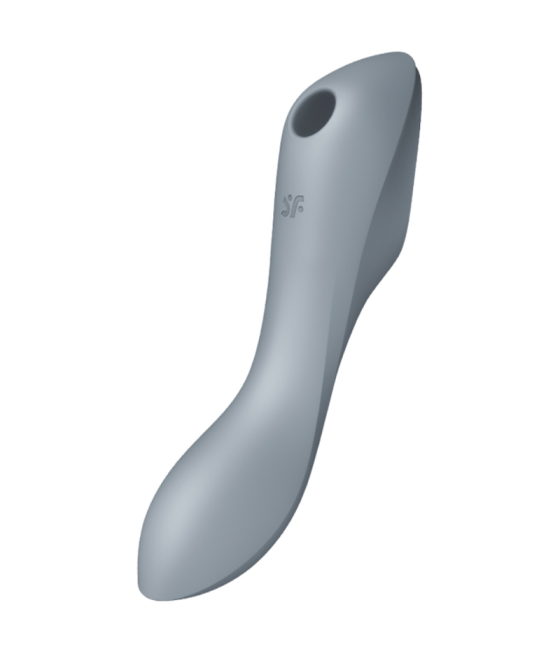 SATISFYER - VIBRATORE CURVY TRINITY 3 AIR PULSE GRIGIO
