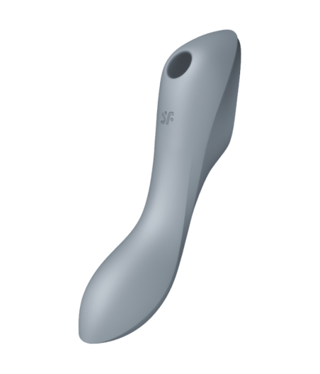 SATISFYER - CURVY TRINITY 3 AIR PULSE VIBRATOR GREY