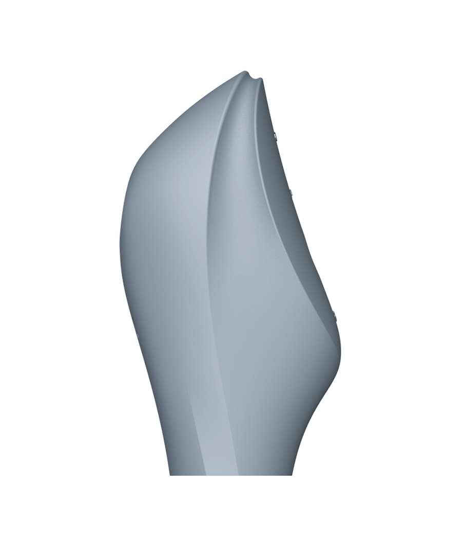 SATISFYER - CURVY TRINITY 3 ESTIMULADOR Y VIBRADOR GRIS