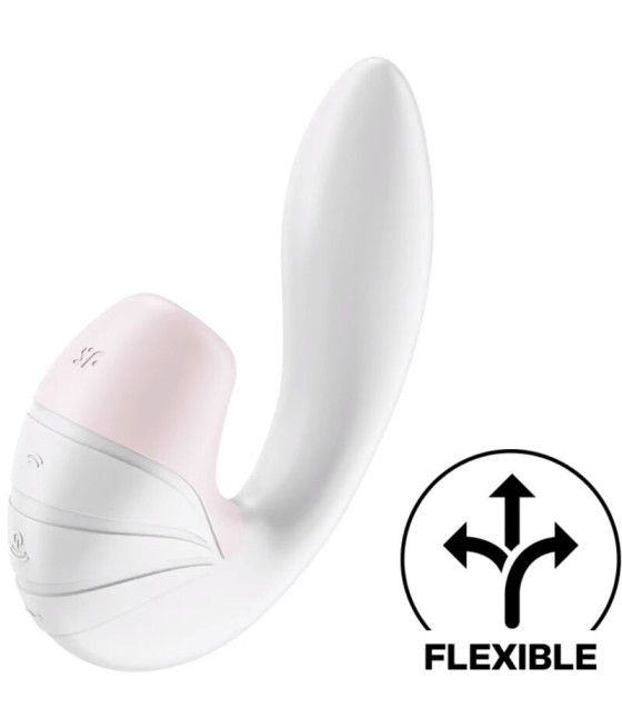 SATISFYER - STIMOLATOR E VIBRAZIONE SUPERNOVA BIANCO