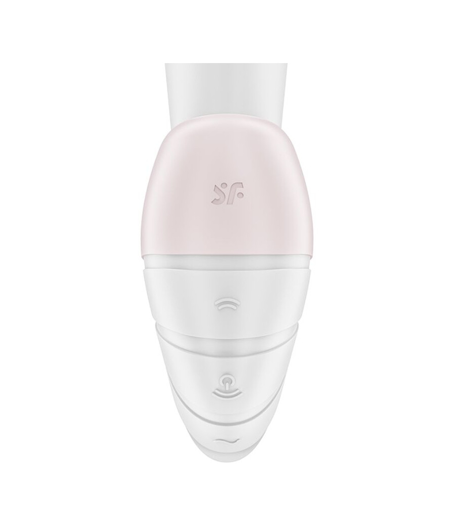 SATISFYER - SUPERNOVA AIR PULSE STIMULATOR & VIBRATION WHITE