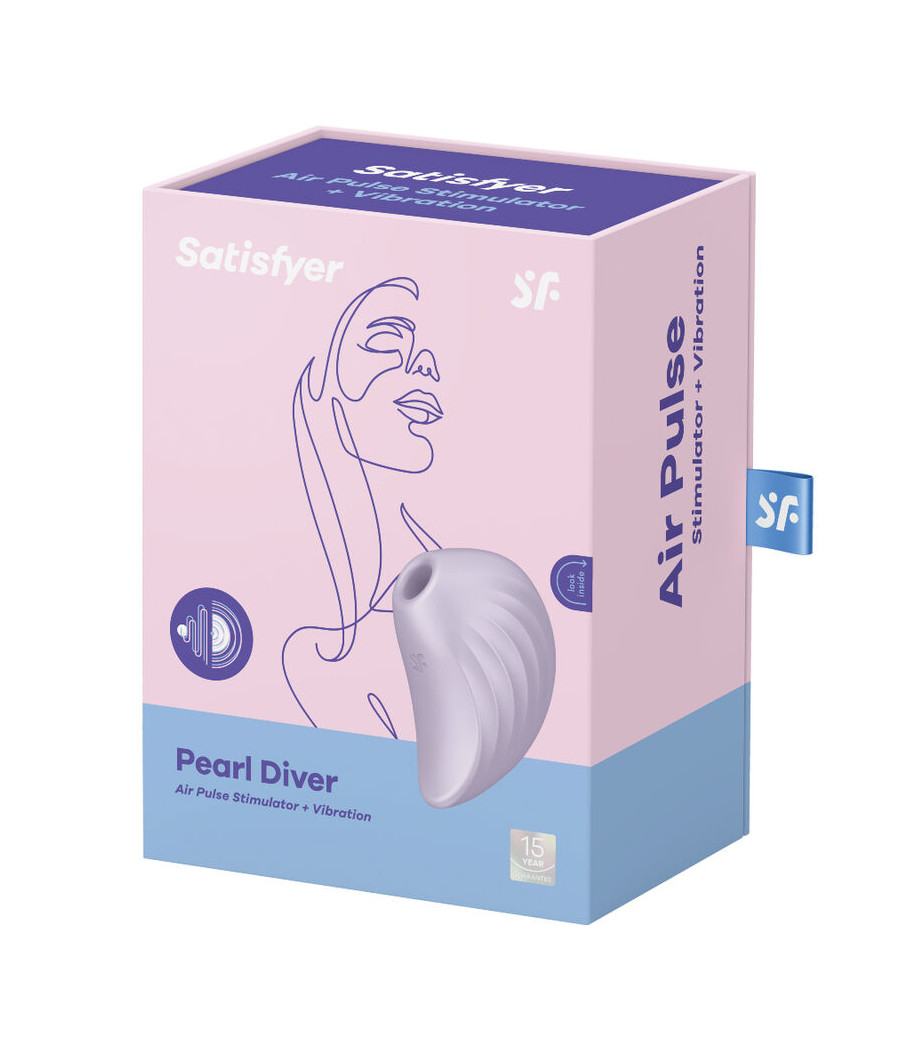 SATISFYER - PEARL DIVER STIMULATOR UND VIBRATOR GRÜN