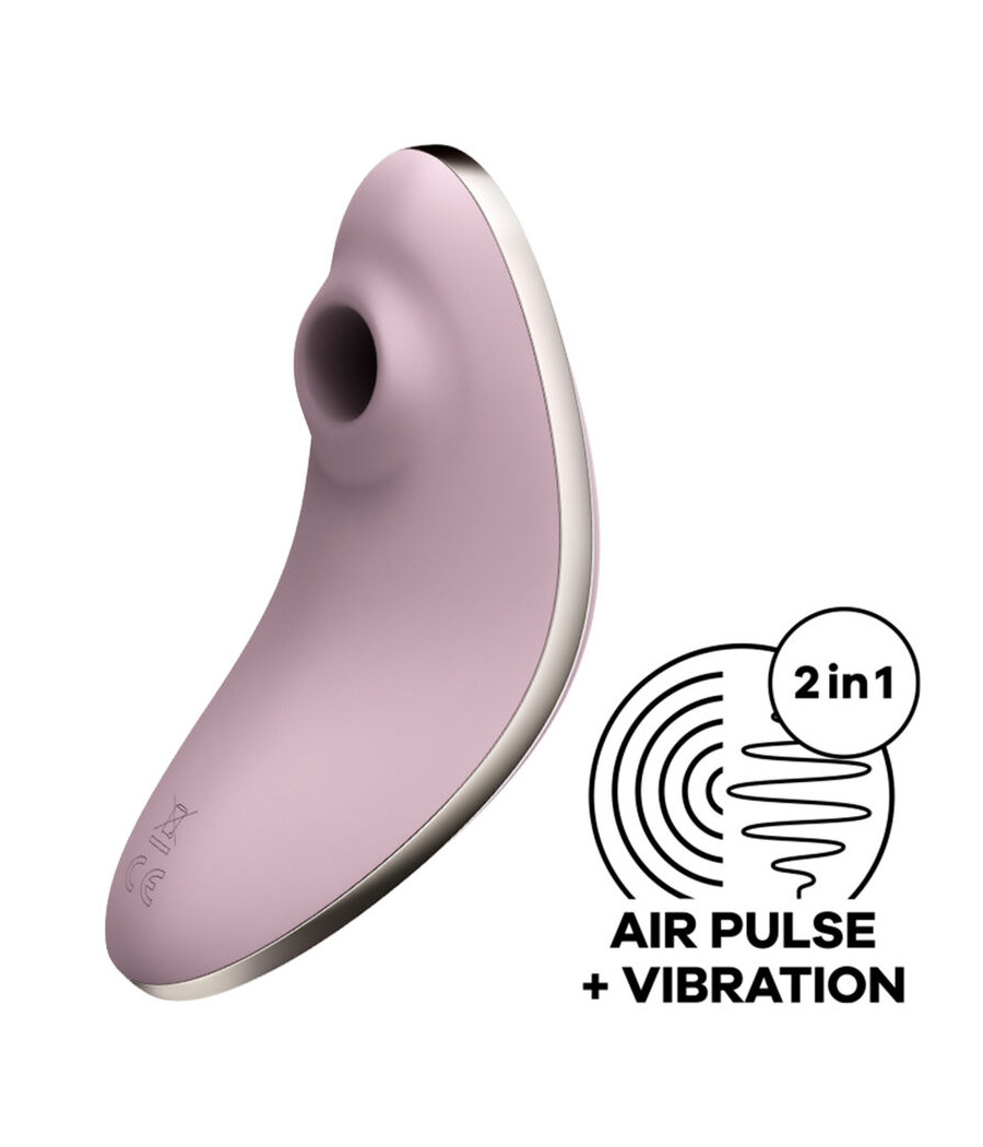 SATISFYER - VULVA LOVER 1 LUFTPULSSTIMULATOR & VIBRATOR VIOLETT