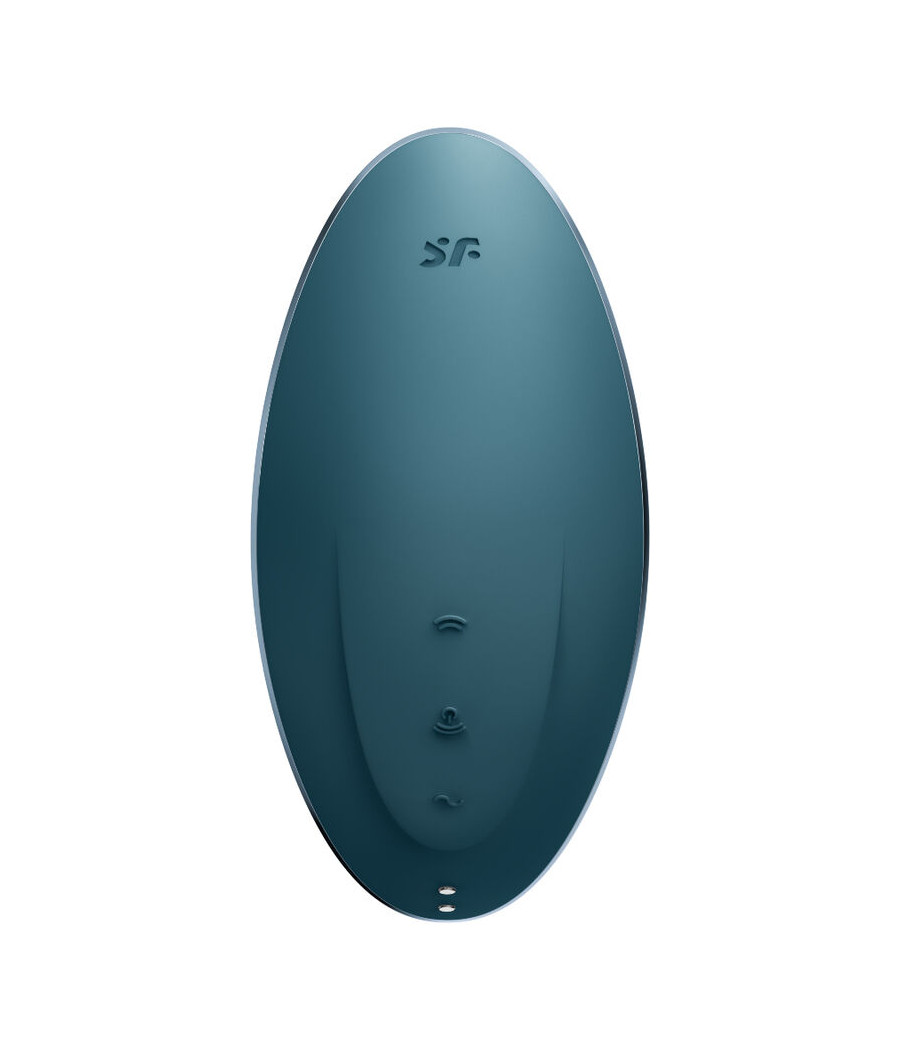 SATISFYER - ESTIMULADOR E VIBRADOR VULVA LOVER 1 AIR PULSE AZUL