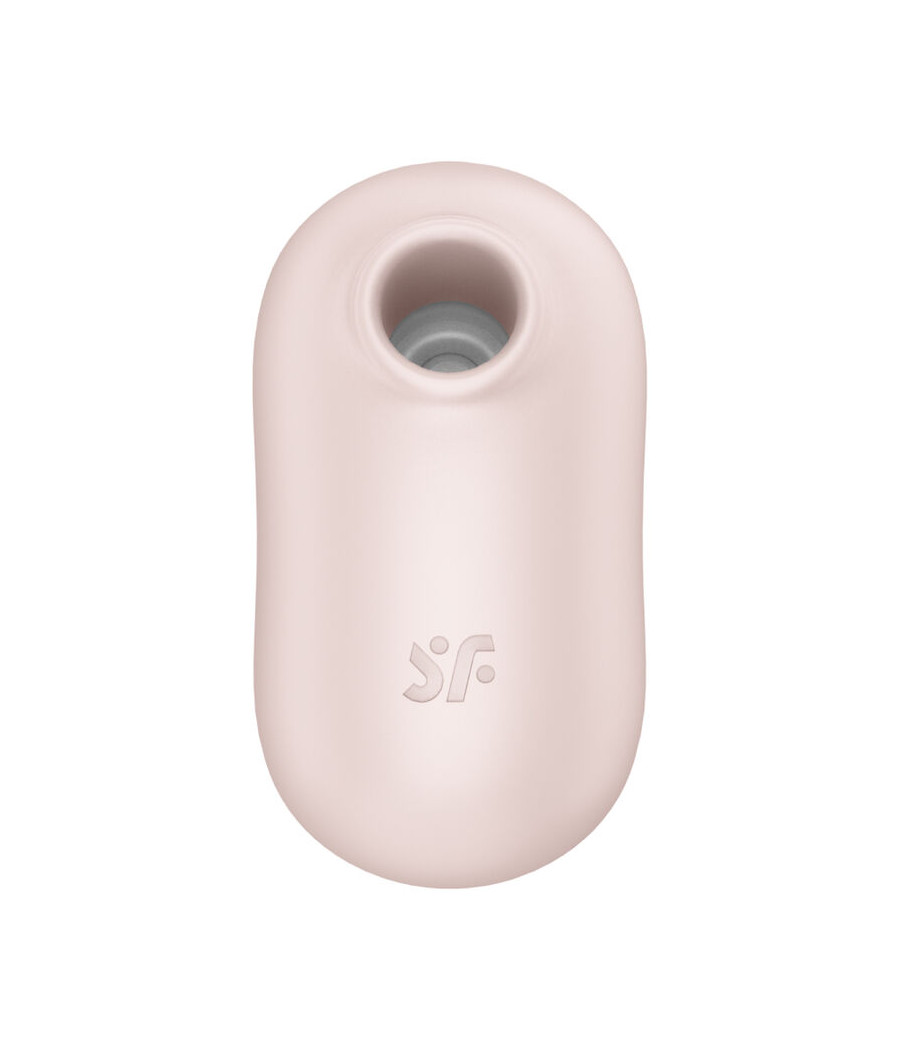 SATISFYER - PRO TO GO 2 ESTIMULADOR Y VIBRADOR DOBLE BEIGE