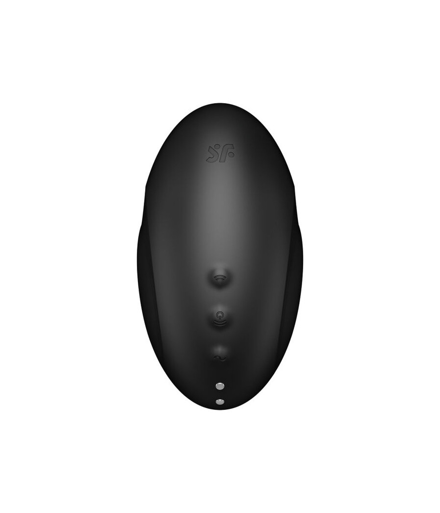 SATISFYER - ESTIMULADOR E VIBRADOR DE PULSO DE AR VULVA LOVER 3 PRETO