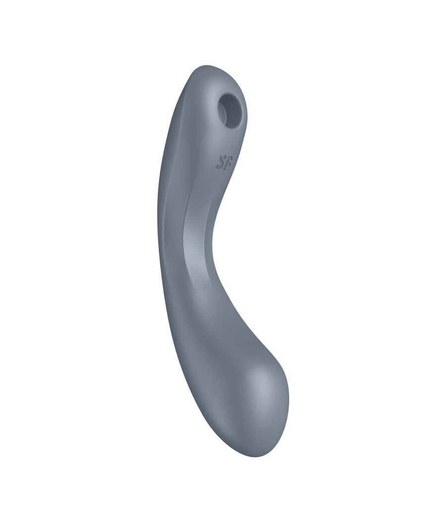 SATISFYER - CURVE TRINITY 1 AIR PULSE VIBRATION GREY