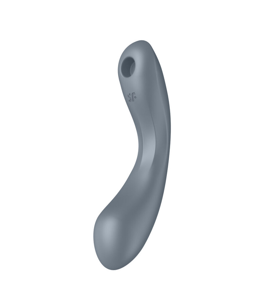 SATISFYER - CURVE TRINITY 1 AIR PULSE VIBRATION GREY