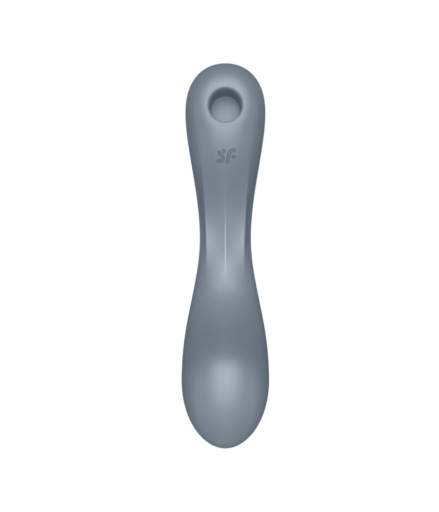 SATISFYER - CURVE TRINITY 1 AIR PULSE VIBRATION GRIS