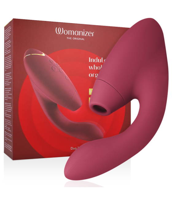 WOMANIZER - STIMOLATORE DUO 2 BORDEAUX
