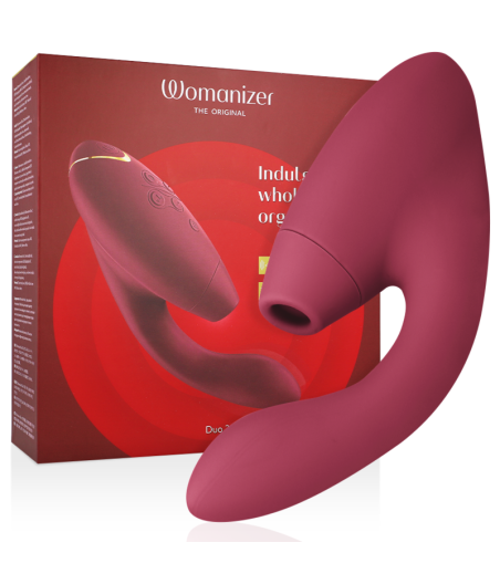 WOMANIZER - STIMOLATORE DUO 2 BORDEAUX