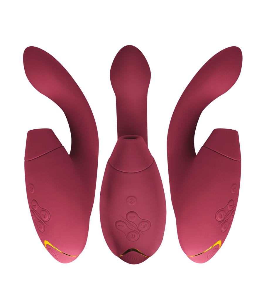 WOMANIZER - STIMOLATORE DUO 2 BORDEAUX