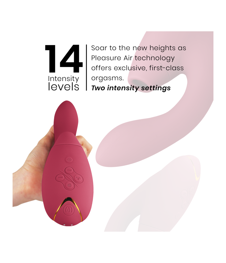 WOMANIZER - DUO 2 STIMULATEUR BORDEAUX