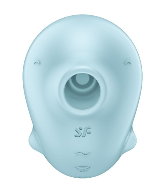 SATISFYER - SASSY SEAL STIMULATOR & VIBRATOR BLAU