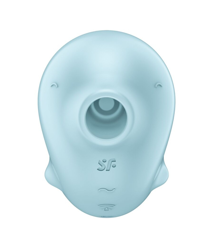 SATISFYER - SASSY SEAL STIMULATOR & VIBRATOR BLAU