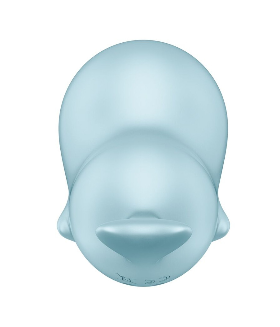 SATISFYER - SASSY SEAL STIMULATOR & VIBRATOR BLUE