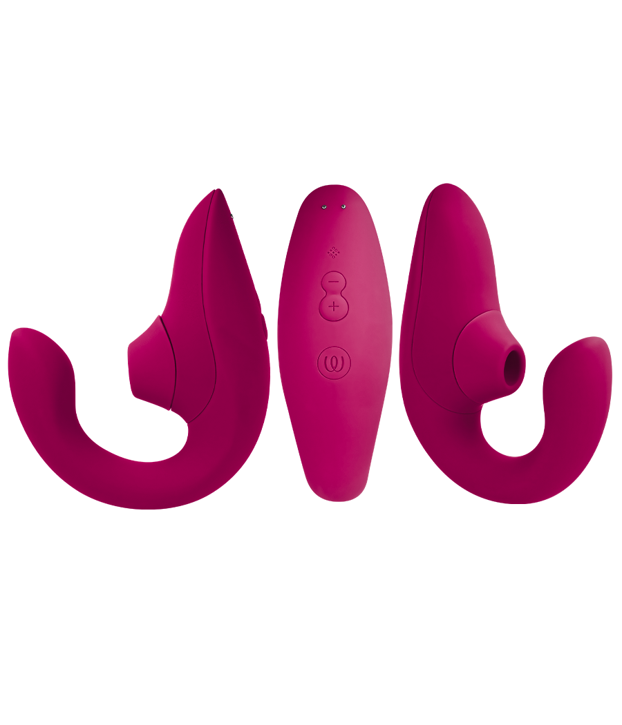 WOMANIZER - BLEND RABBIT VIBRATOR STIMULATOR VIBRANT PINK