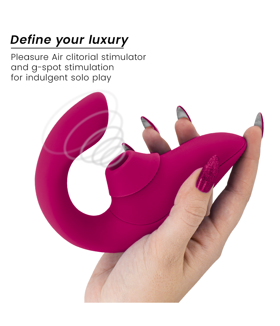 WOMANIZER - BLEND RABBIT VIBRATOR STIMULATOR VIBRANT PINK