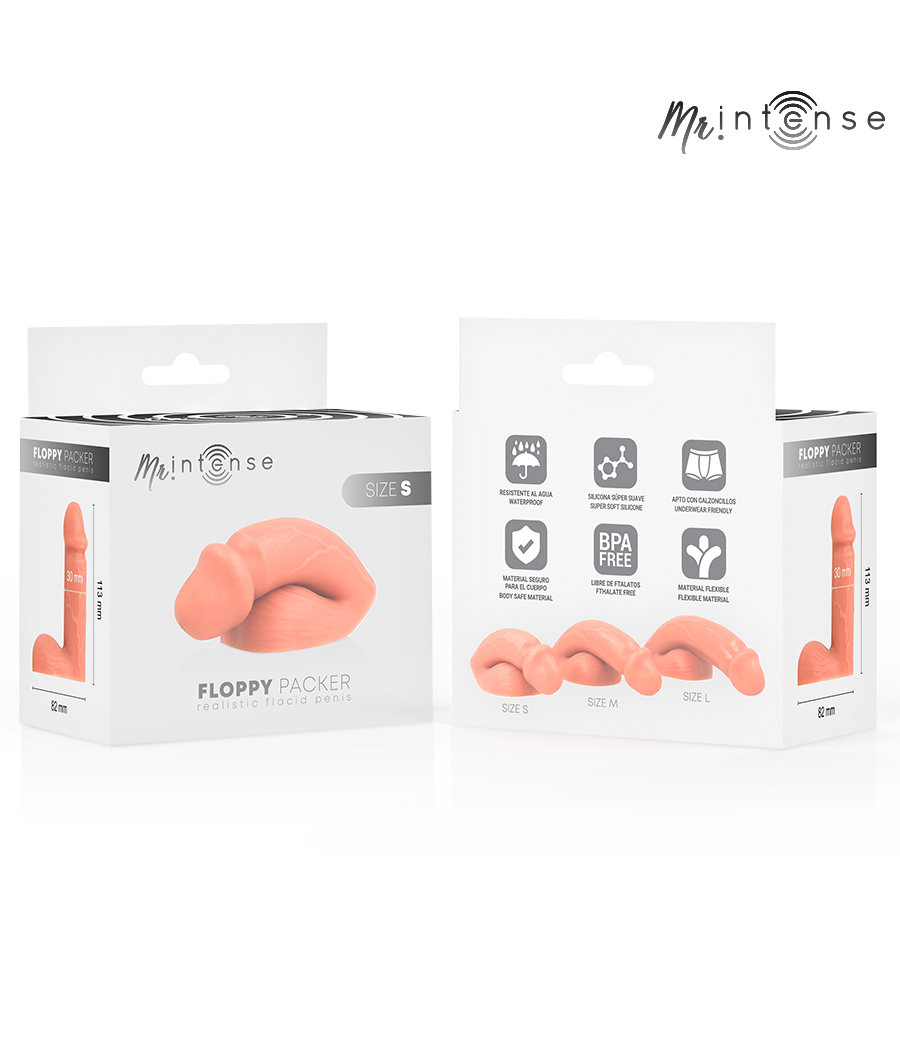 MR INTENSE - FLOPPY SIZE S REALISTIC PACKER