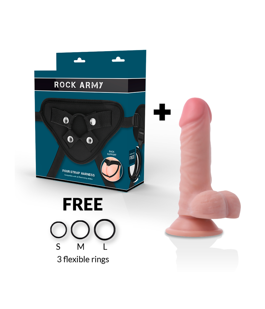 ROCKARMY - HARNESS + DUAL DENSITY PANZER 17 CM -O- 4.46 CM