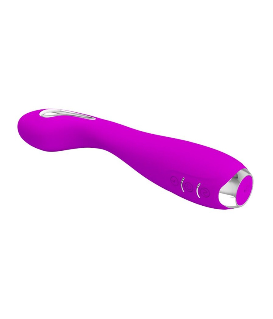 PRETTY LOVE - HECTOR VIBRADOR ELECTROSHOCK RECARGABLE & IMPERMEABLE MORADO