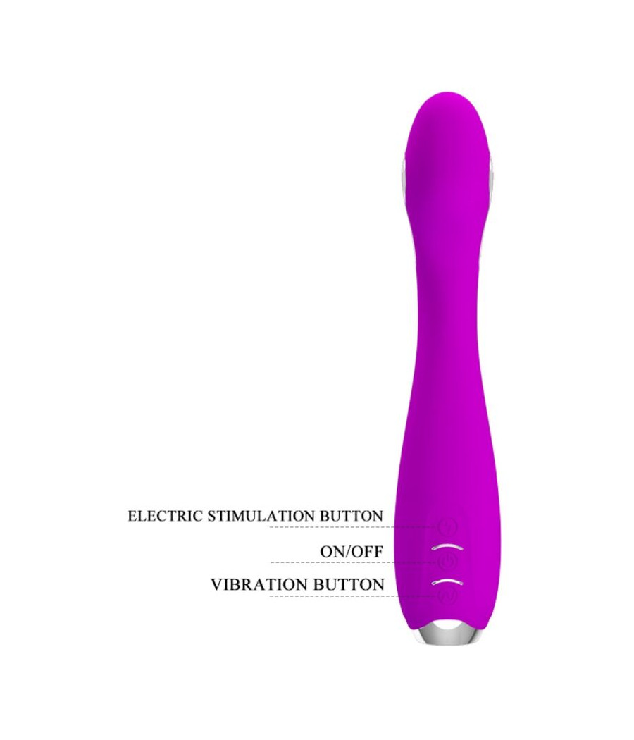PRETTY LOVE - HECTOR WIEDERAUFLADBARER ELEKTROSCHOCK-VIBRATOR WASSERDICHT LILA